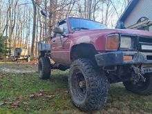 How it sits now, needs new fenders and a bumper. 