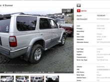 Pictures from the auto auction on the 98 limited