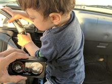 My son was my help.