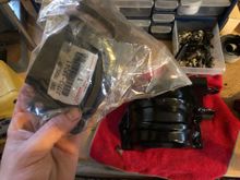 my front drive shaft was missing the bottom half of the cardan dust cover, i was able to locate a new oem new.  i painted the old upper cover to get her nice again.  