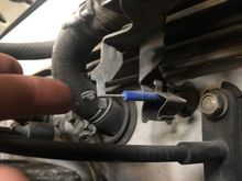 the heater cable attaches here