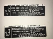 top is my reproduction and bottom in authentic oem