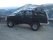 At Sunset on Echo Summit