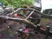 Prepping the frame