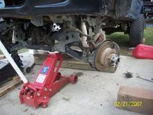 Driver side before taking it apart