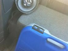 Speaker behind passenger's seat. 6x9
