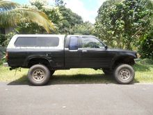 23.5" axle-fender distance in rears, 26.5" front