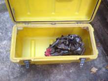 now, can I fit TWO transfer cases in the crate?