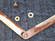 tailgate hanger, 88 pickup longbed.  Left and right sides are identical.