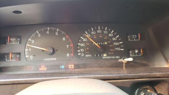 Lit up like Christmas.