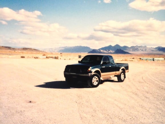 97 Tacoma Indian Springs Air Force Base, Nevada March 1999, 5,500 mile road trip from Columbus, GA to Anchorage, AK