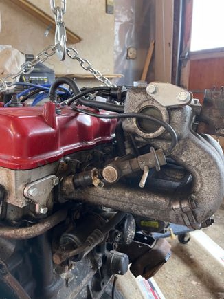 Kevin put an LCE egr blockoff on it. Mine is blocked using a BB in the vacuum line, per the old TRD whitepaper from the 90’s.