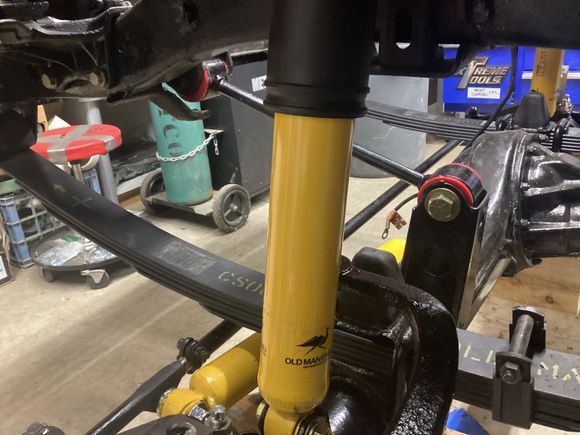 Torque rod installed 