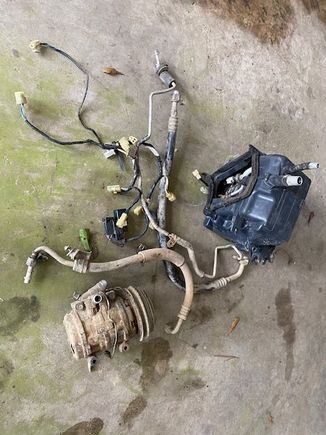 old parts pulled 