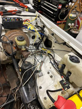 Its a mess right now but it will be clean eventually! Running a bussman 80A circuit breaker as seen in the photo