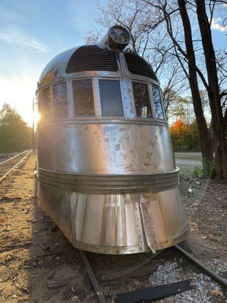 This thing was a real sports car of a train my son tells me.