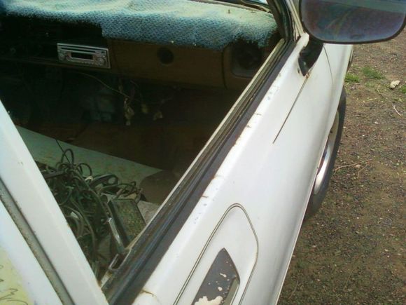 passenger door actually quite solid