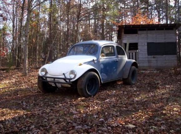 60 Baja  I loved this little car.  Owned from 1999 till 2008.  1600 dp w/Dual webbers, 295/60/15's on the rear 225/50/15's on the front.  Like driving a street legal go cart.  Would cruise at 70 miles per hour with no problem with the bus trans it had.  27 mpg with foot on floor or not.  Traded for the 4Runner above.