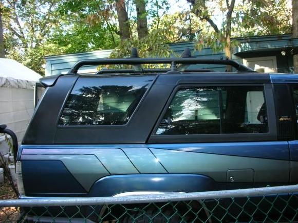 Xterra Roof Rack retrofit.