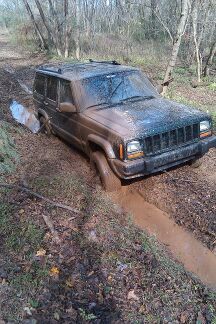 jeep....stuck