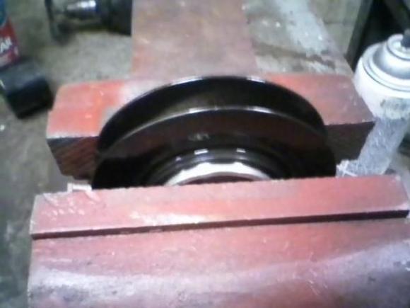 Pressing new one in
