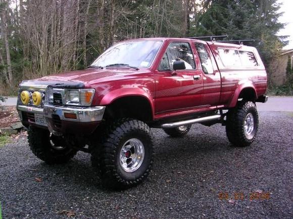 My truck just prior to being stolen, put new engine in it about 3 weeks prior.  (My 35x13.5 Toyo MT's didn't make it back and neither did the rims!)