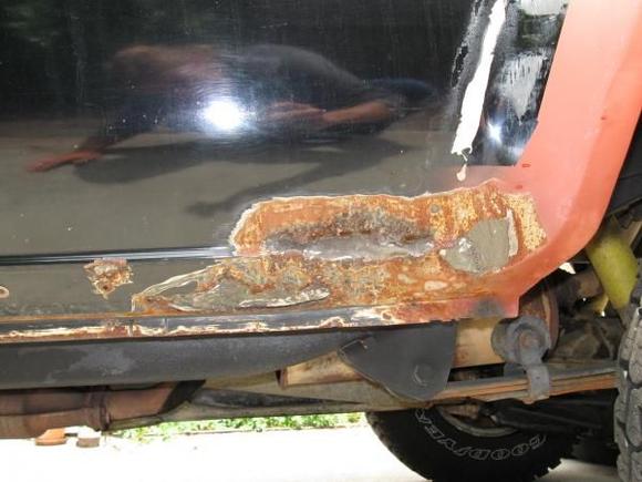 had to sit fora week or so but this is  shot of the fiberglass backing.