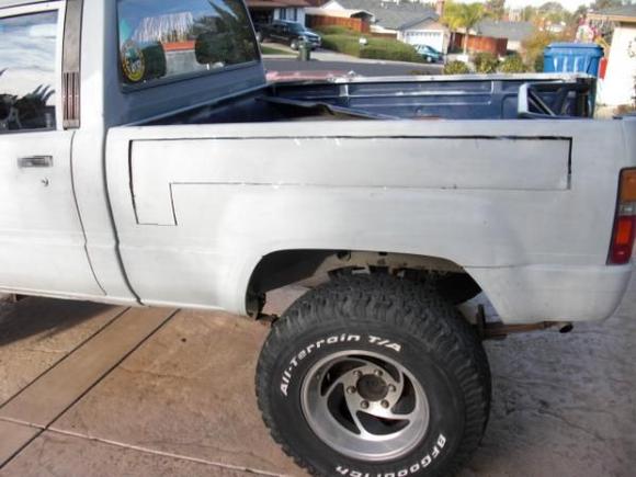 gettting ready to french in my hi lift jack