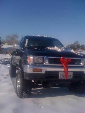 yota in snow
