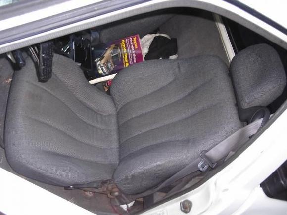 bucket seats from a ?...well  not sure if they are stock or not