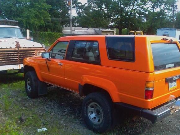 New Omaha Orange Paint Job left