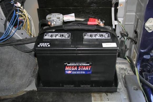 Battery Tray with Battery w