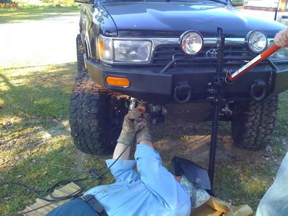 Another reason a High-Lift jack comes in handy.