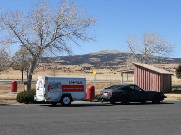 Stretching the legs in N.M.