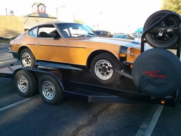 2013 09 27 
Taking it to a good home!