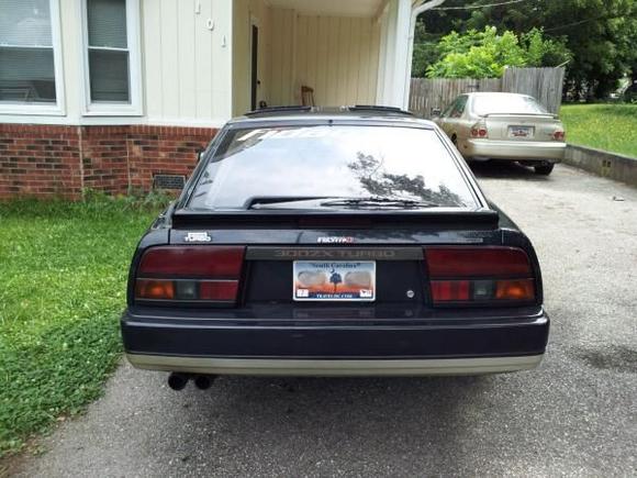 1986 300zx Turbo side rear