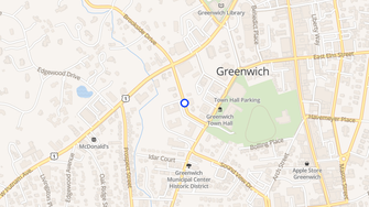 Map for Greenwich Close Apartments - Greenwich, CT
