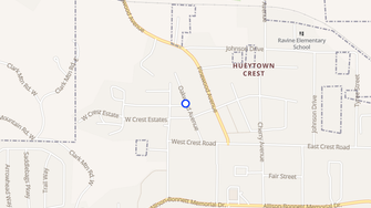 Map for Edenberry Apartments - Hueytown, AL