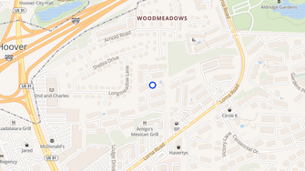 Map for Mountain View Apartments - Birmingham, AL