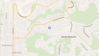 Map for Somerset Hills Apartments - Boise, ID