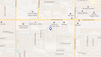 Map for Rembrandt Park Apartments - Boise, ID