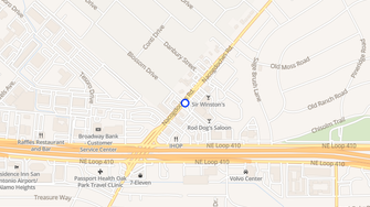 Map for Bella Claire Apartments - San Antonio, TX