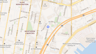 Map for 1021 Hancock Lofts - Philadelphia, PA