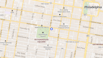 Map for Rittenhouse Claridge - Philadelphia, PA