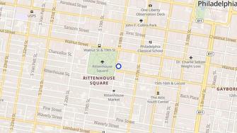 Map for Parc Rittenhouse  - Philadelphia, PA