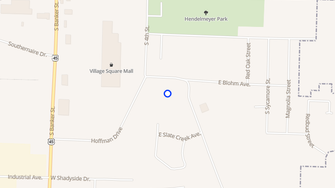 Map for Slate-Creek Apartments - Effingham, IL