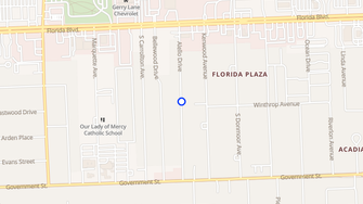 Map for Place Duplantier - Baton Rouge, LA