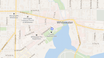 Map for 147 Whitewater Apartments - Whitewater, WI