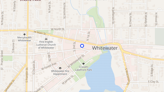 Map for 108 1st Street Apartments - Whitewater, WI