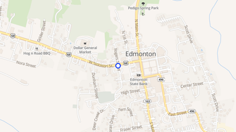 Map for Edmonton Senior - Edmonton, KY